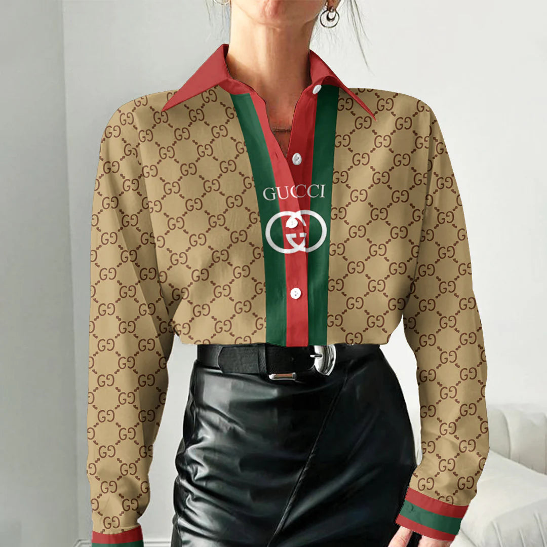 New Fashion Classic Versatile Long Sleeve Shirt 1024042420