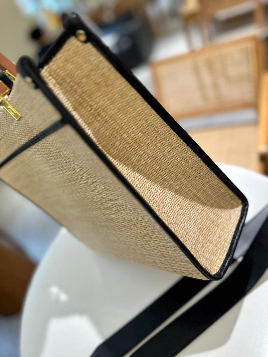Straw tote bag XC0123071817