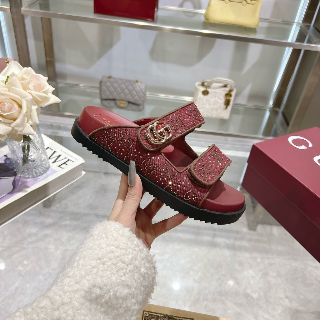 25 Ladies New Star Diamond Fashion Sandals PD0425031411