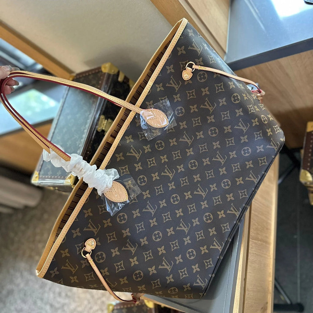 Ladies Fashion Luxury V Logo Classic Color The Neverfull Bag KL0224061804