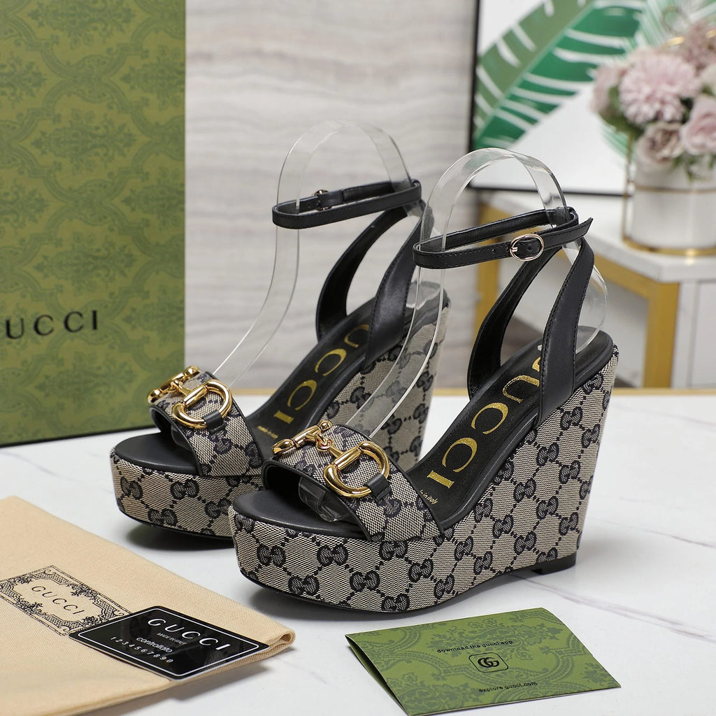 GG summer ladies fashion platform high heels 0725040207
