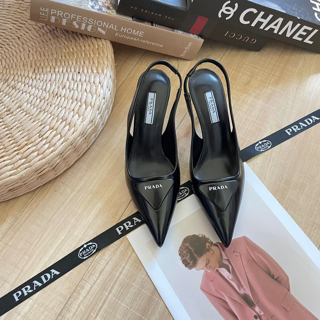 PR Pointed high heel sandals 1824091301