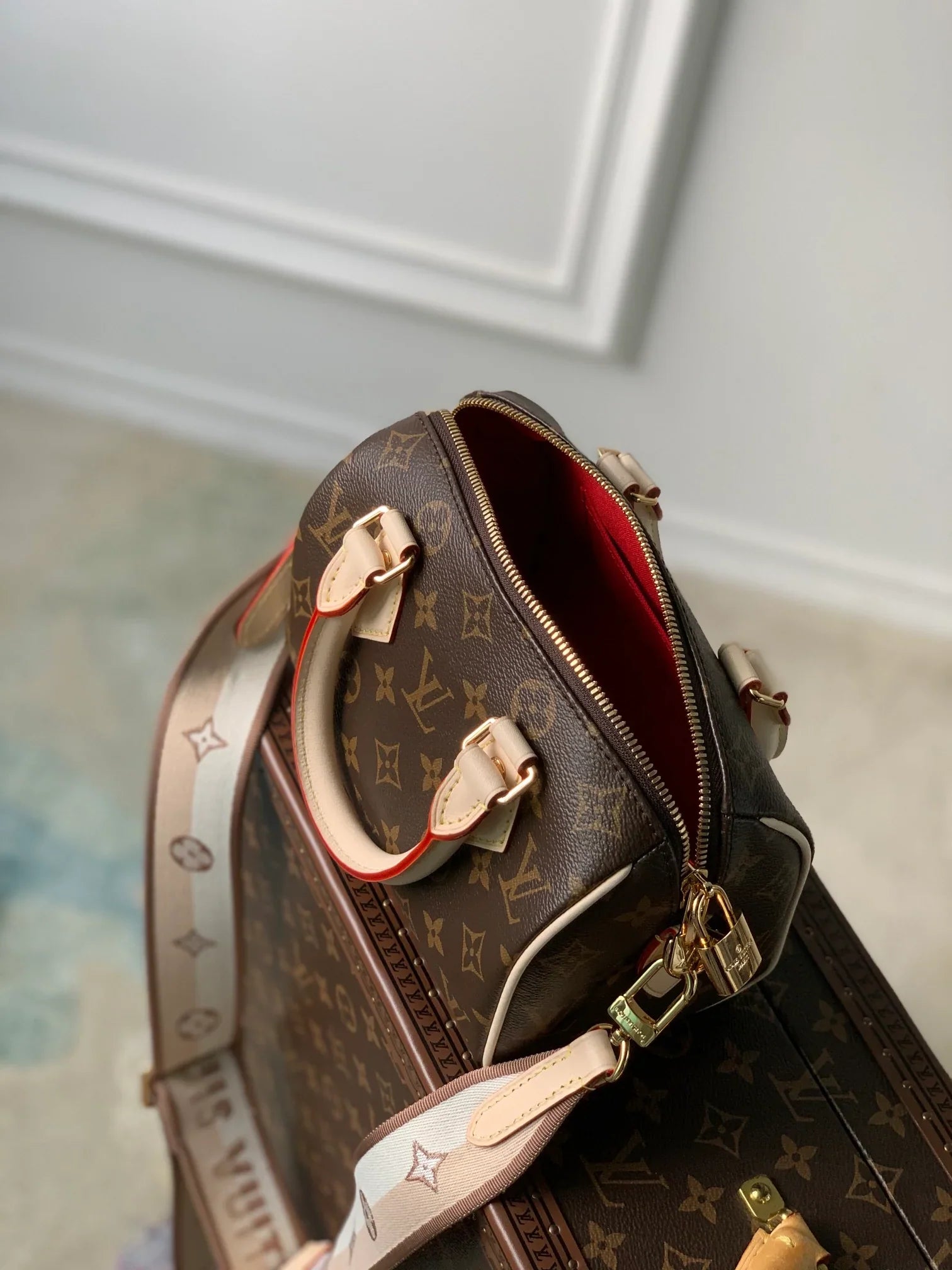 Lvv fashion printed crossbody handbag 0725031308