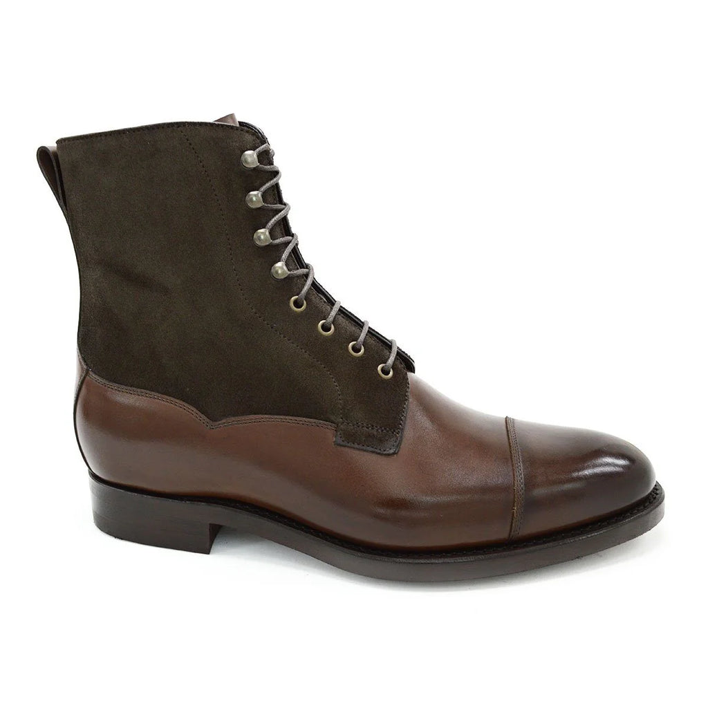 British new gentleman lace-up boots