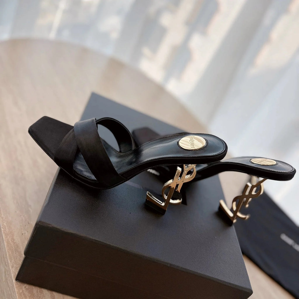 Women's stylish luxury YSL high heels