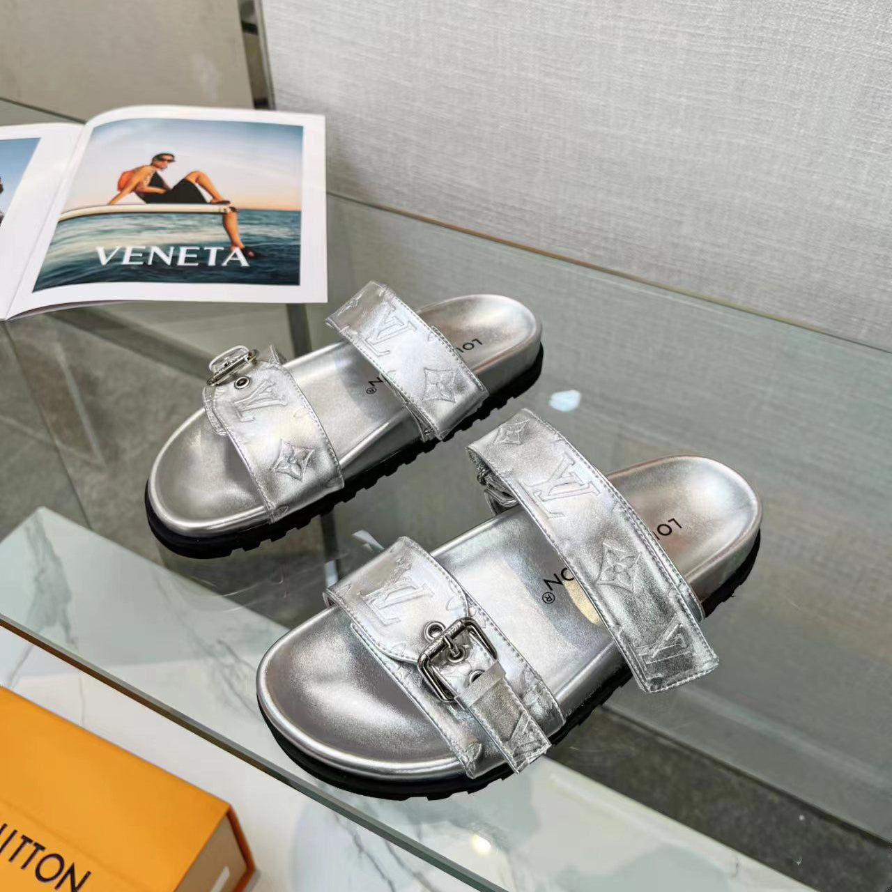 print slippers 03082