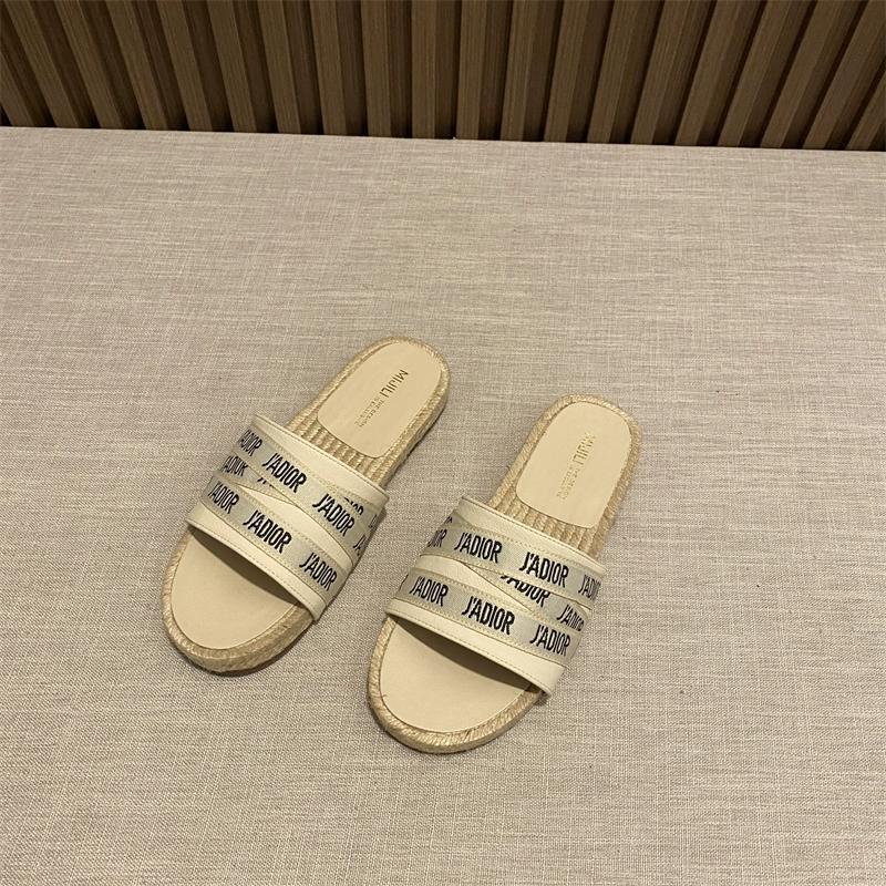 New Fashion Woven Flat Fisherman Slippers 1024042908