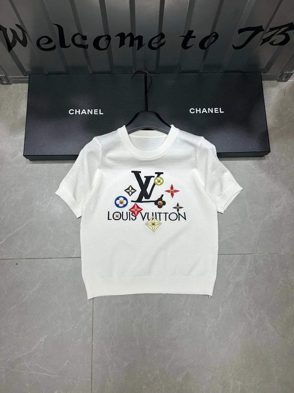 Lvv fashion short-sleeved sweater 0725022401