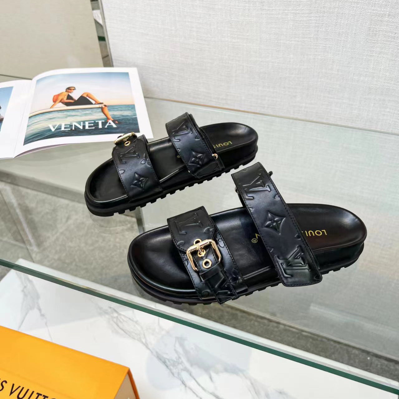 print slippers 03082