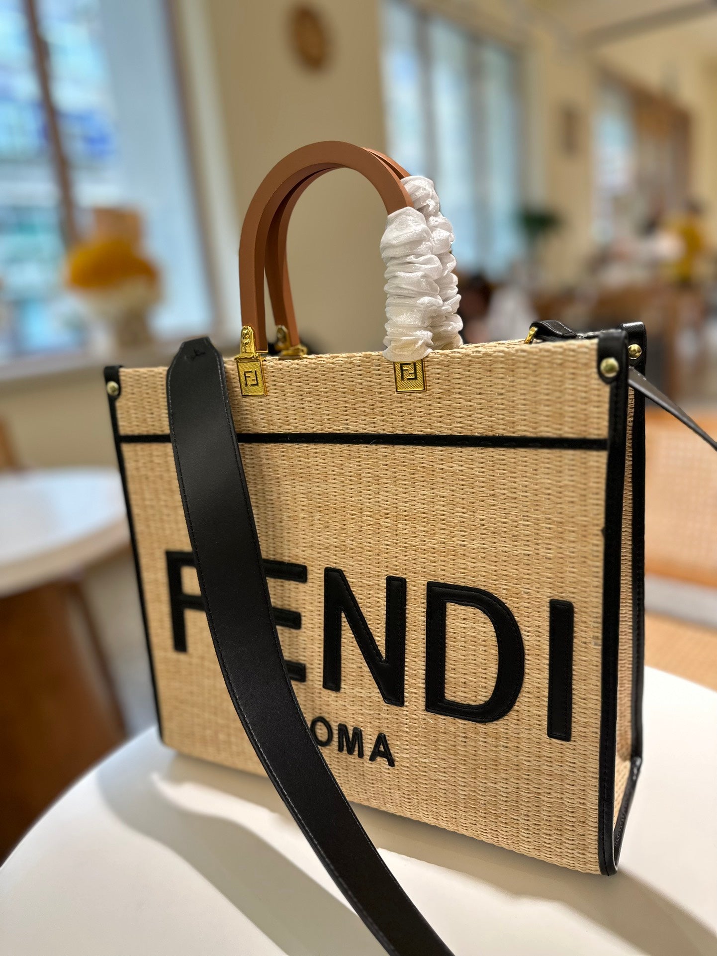 Straw tote bag XC0123071817