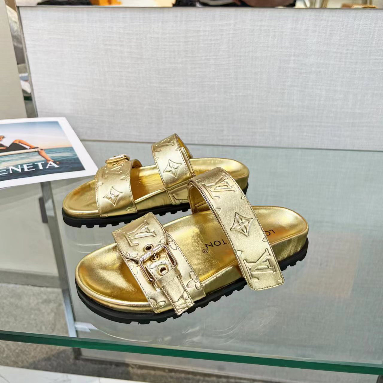 print slippers 03082