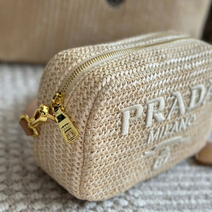 Summer straw camera bag 1824040207