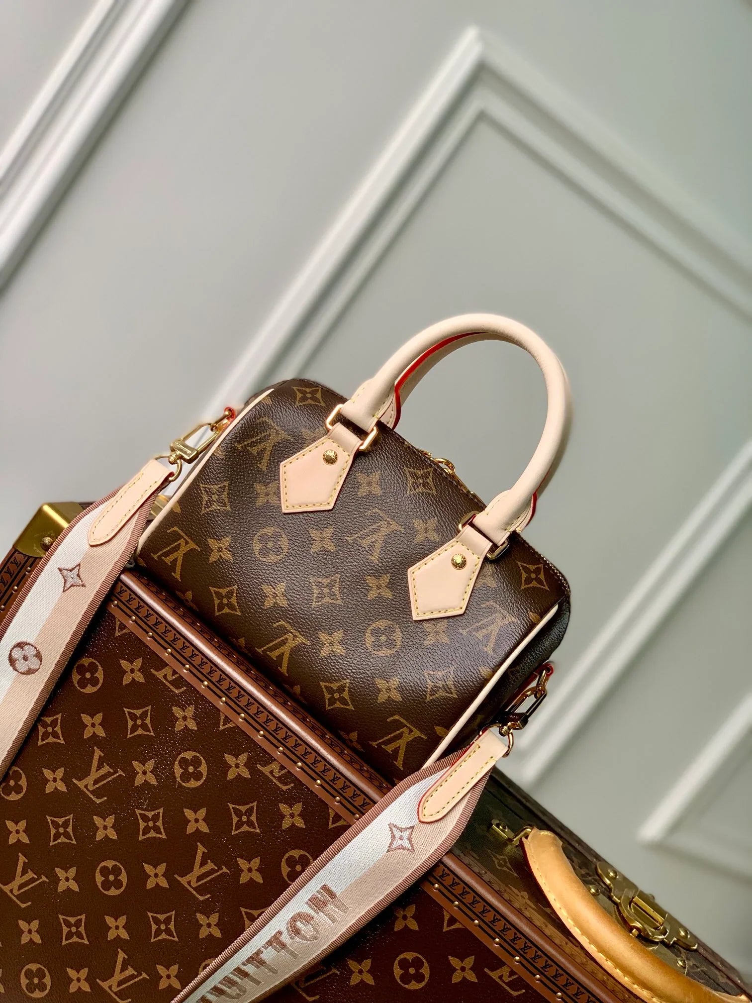 Lvv fashion printed crossbody handbag 0725031308