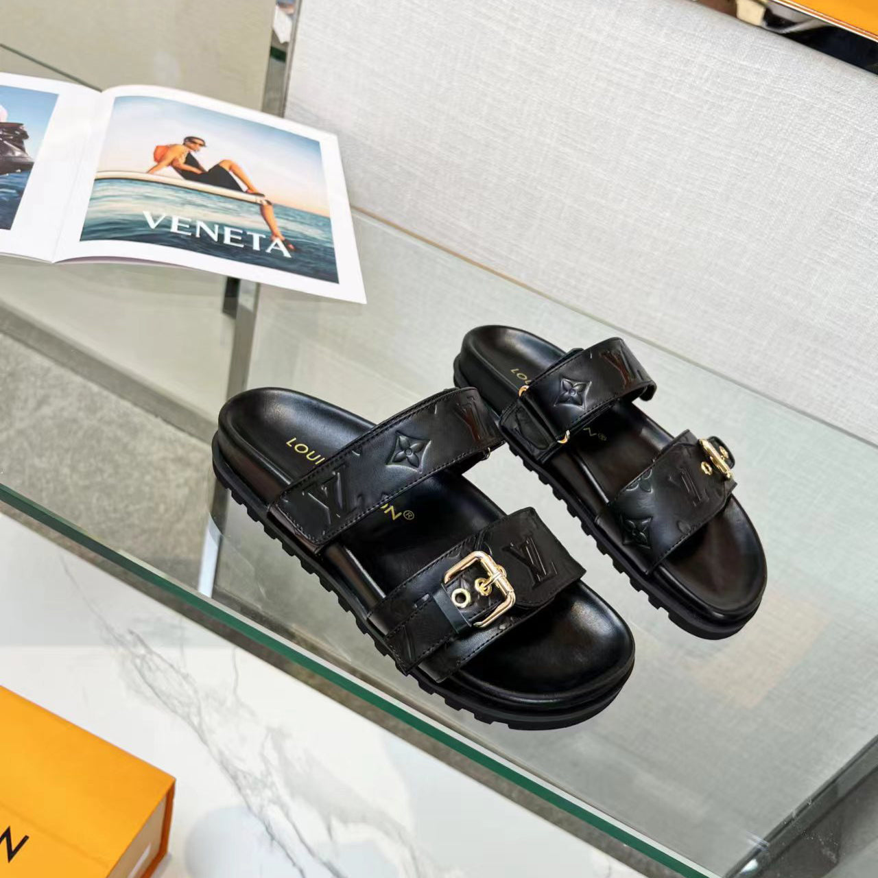print slippers 03082