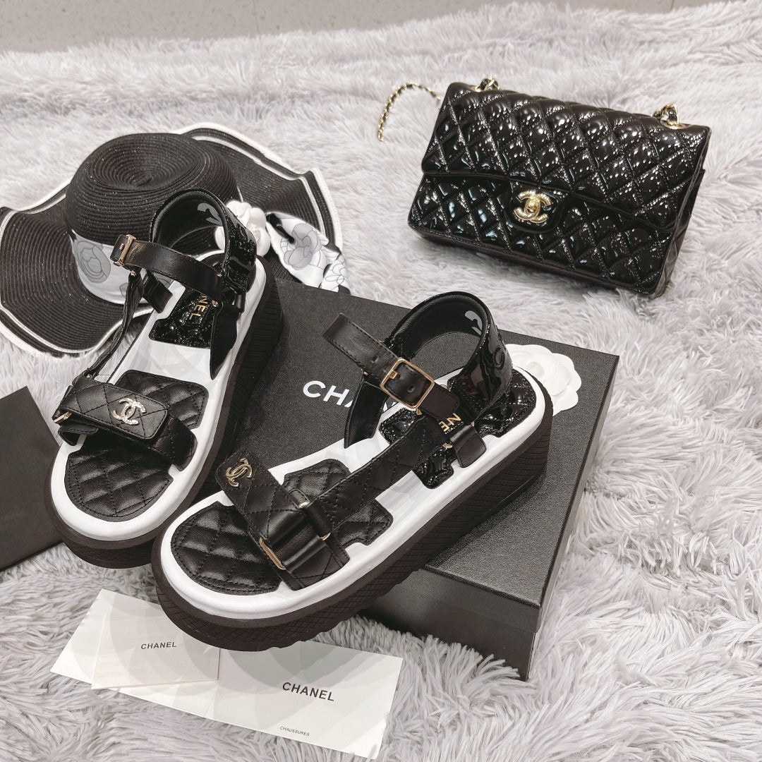 Color Collection platform sandals XC0823072615