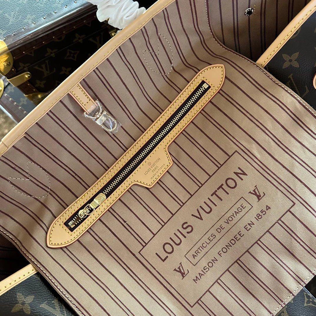 Ladies Fashion Luxury V Logo Classic Color The Neverfull Bag KL0224061804