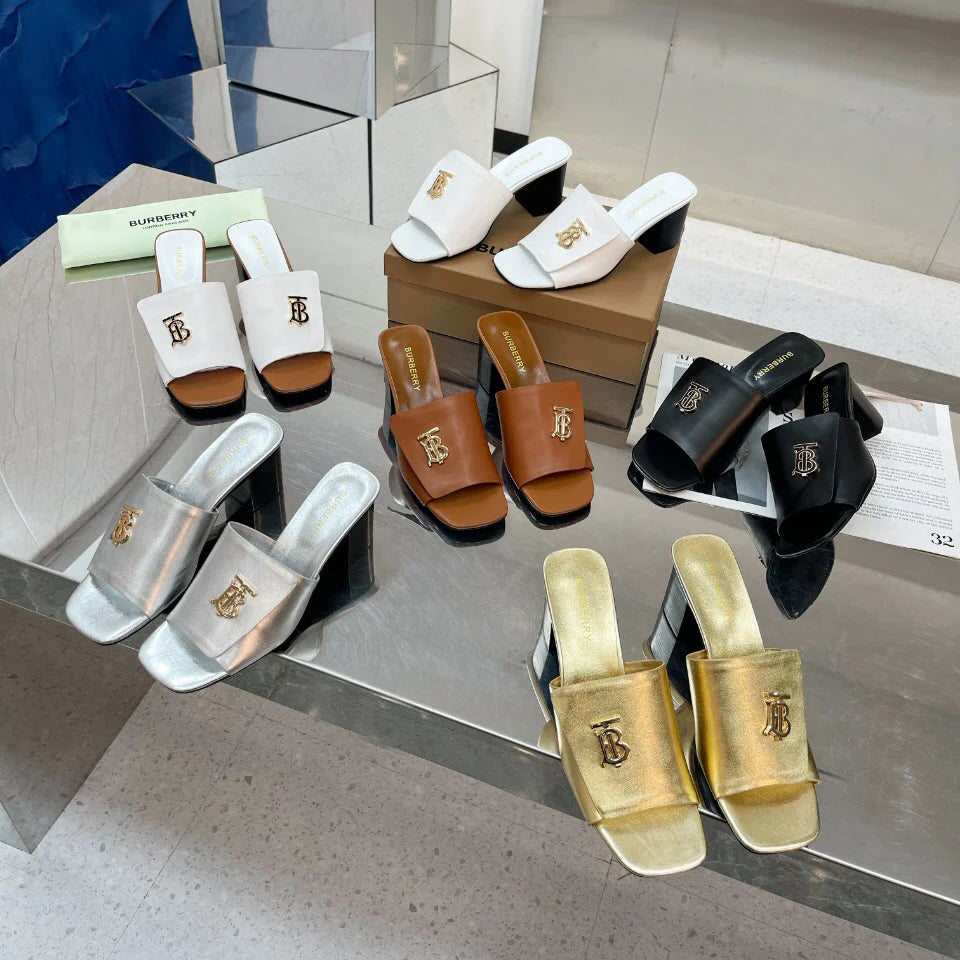 Thick heel sandals slippers 1824041117