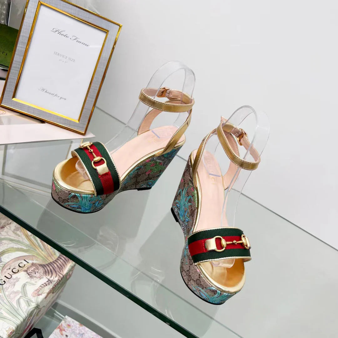 flower and bird Cordyceps series all-match sandals-02