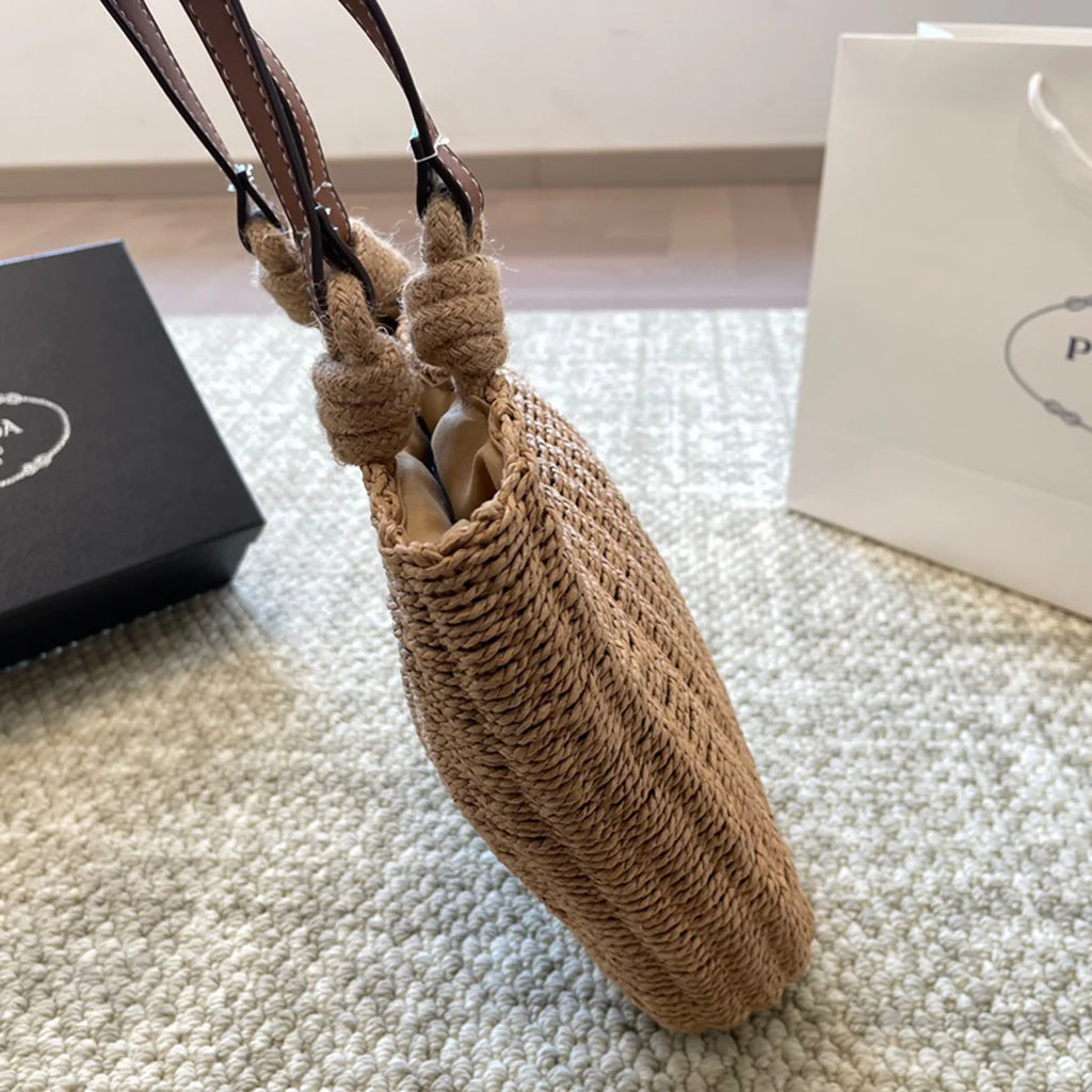 New fashion and versatile straw bucket bag 1024040231