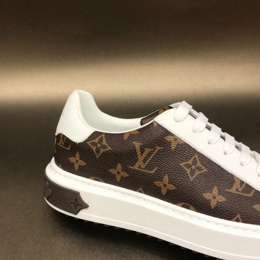 VL Time Out Sneaker White/Brown For Women 0425022430